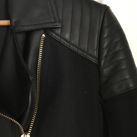 Sophie Hulme XS New Leather Biker Canvas jacket - Picture 5 of 8